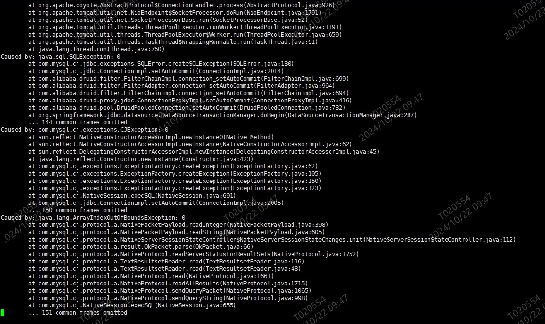 项目从mysql 改成OceanBase后出现在的问题 - OceanBase 技术问题 - 社区问答- OceanBase社区-分布式数据库
